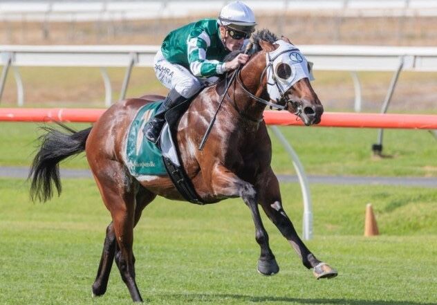 Racehorse Growing Empire wins the 2024 South Australia Breeders' Stakes